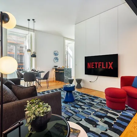 Whome Prime Location Contemporary Luxury W/ Ac & Elevator דירה ליסבון